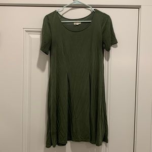 Silence and Noise Green Dress